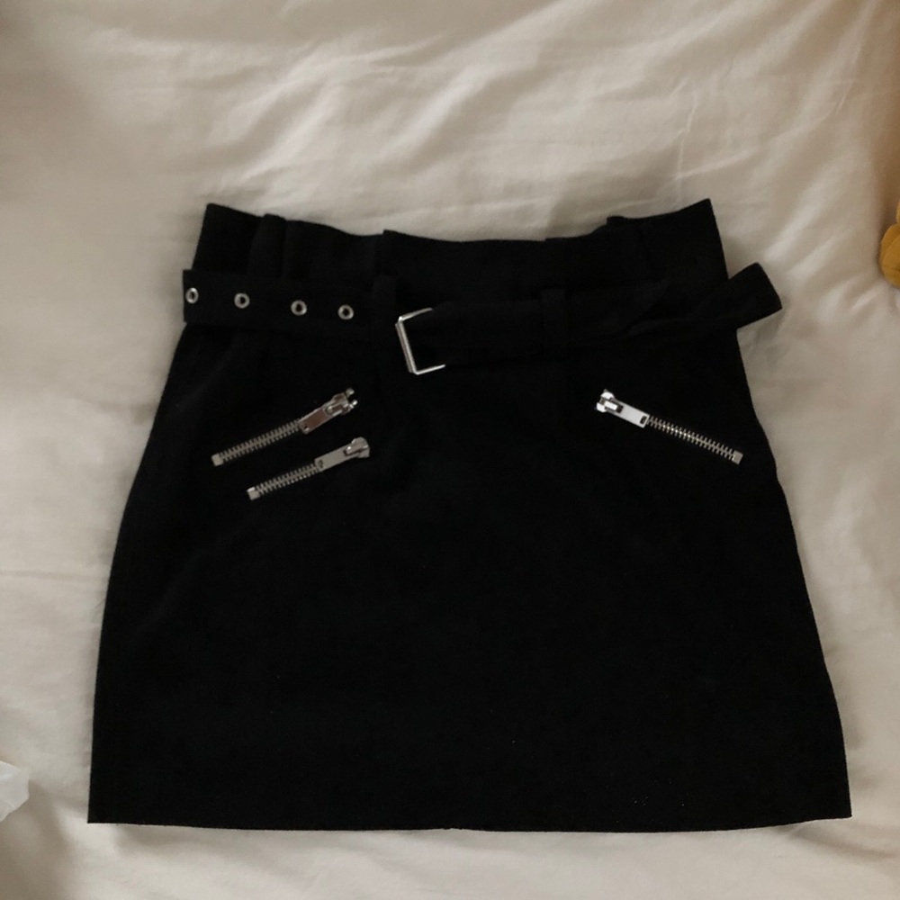 Zara Black Mini Skirt